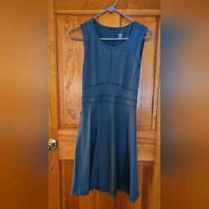 Title Nine Sleeveless Active Wear Dress In Teal